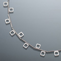 square tube necklace